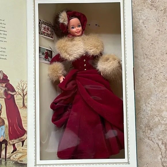 Victorian Elegance Barbie-1994 - Picture 2 of 6
